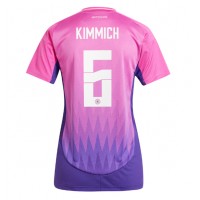 Tyskland Joshua Kimmich #6 Bortedrakt Dame EM 2024 Kortermet